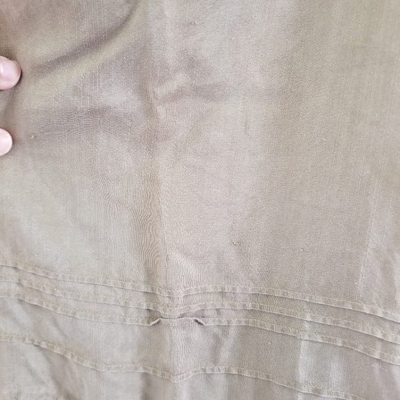 Banana Republic tan ruffle skirt size 0 - Picture 6 of 6